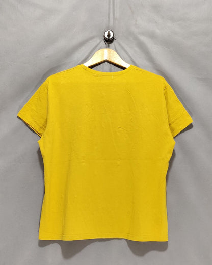 Sister Fashion Yellow For Women Crop Top 3X Large