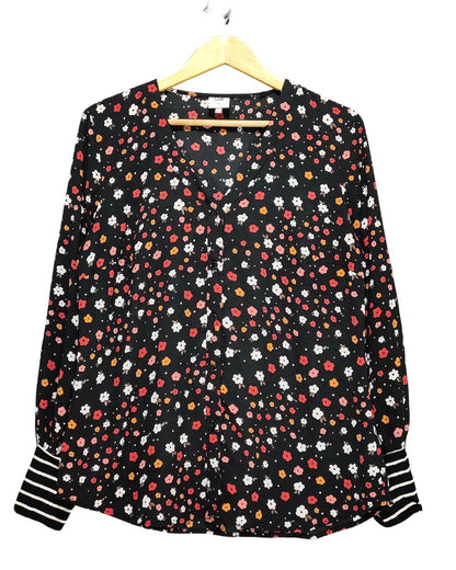 Cabi Black For Women Crop Top M