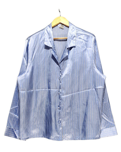 Thrift Queen Blue For Women Nightsuit M