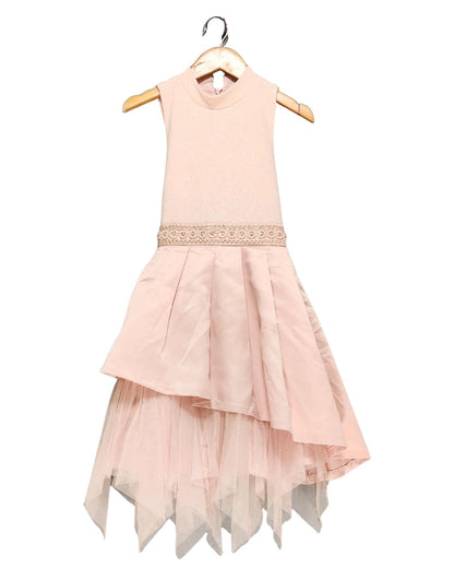 Blue Gorgeous Pink Colour For Women Dresses S