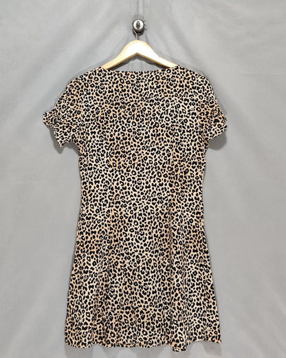 H&M Leopard Print For Women Top M