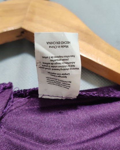 Thrift Queen Purple Colour For Women Dresses  M