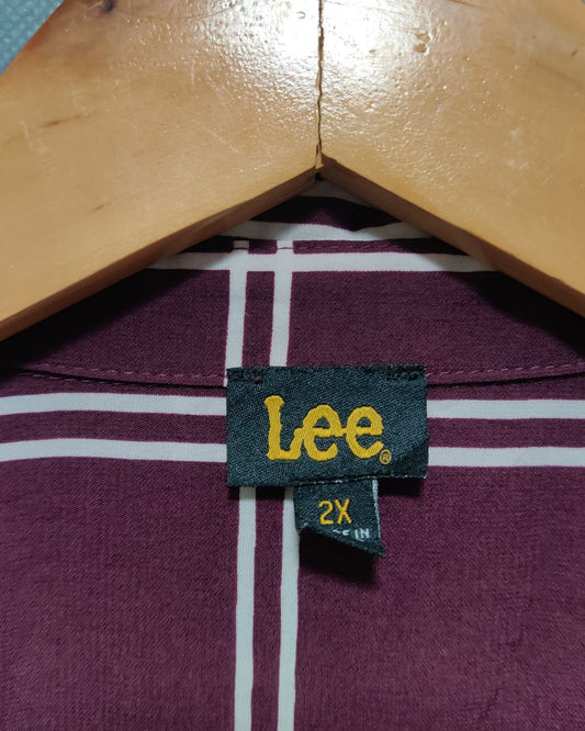 Lee Maroon Colour For Women Top Shirt XXL