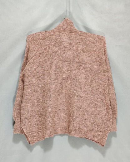 Marled Maroon For Women Sweater XL