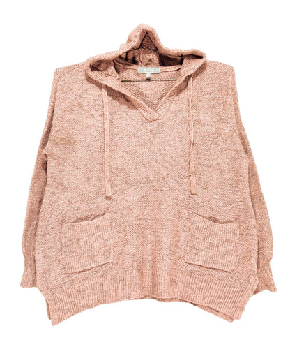 Marled Maroon For Women Sweater XL