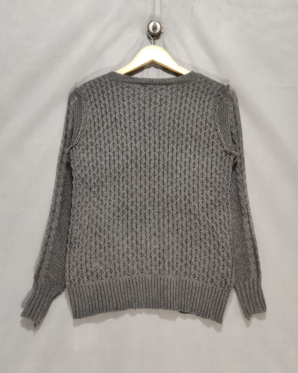 Paper Crane Gray For Women Sweater M