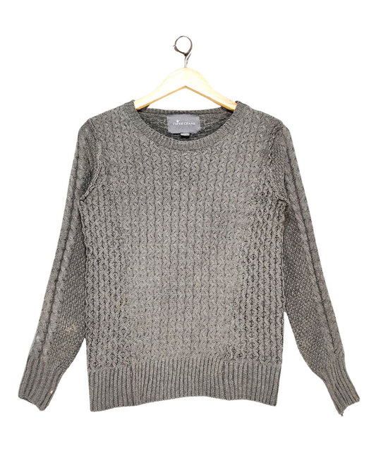 Paper Crane Gray For Women Sweater M