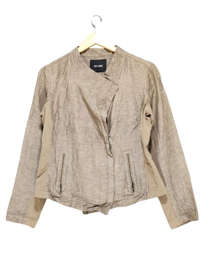 Nic Zoe Gray Coat For Women M