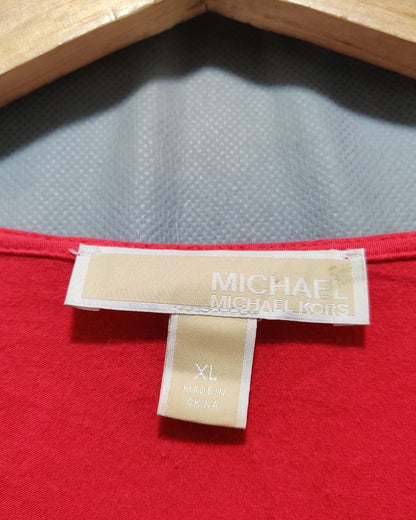 Michael Kors Red Sweatshirt For Women XL