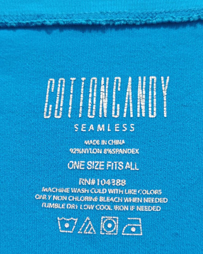 Cotton Candy Blue For Women Crop Top S