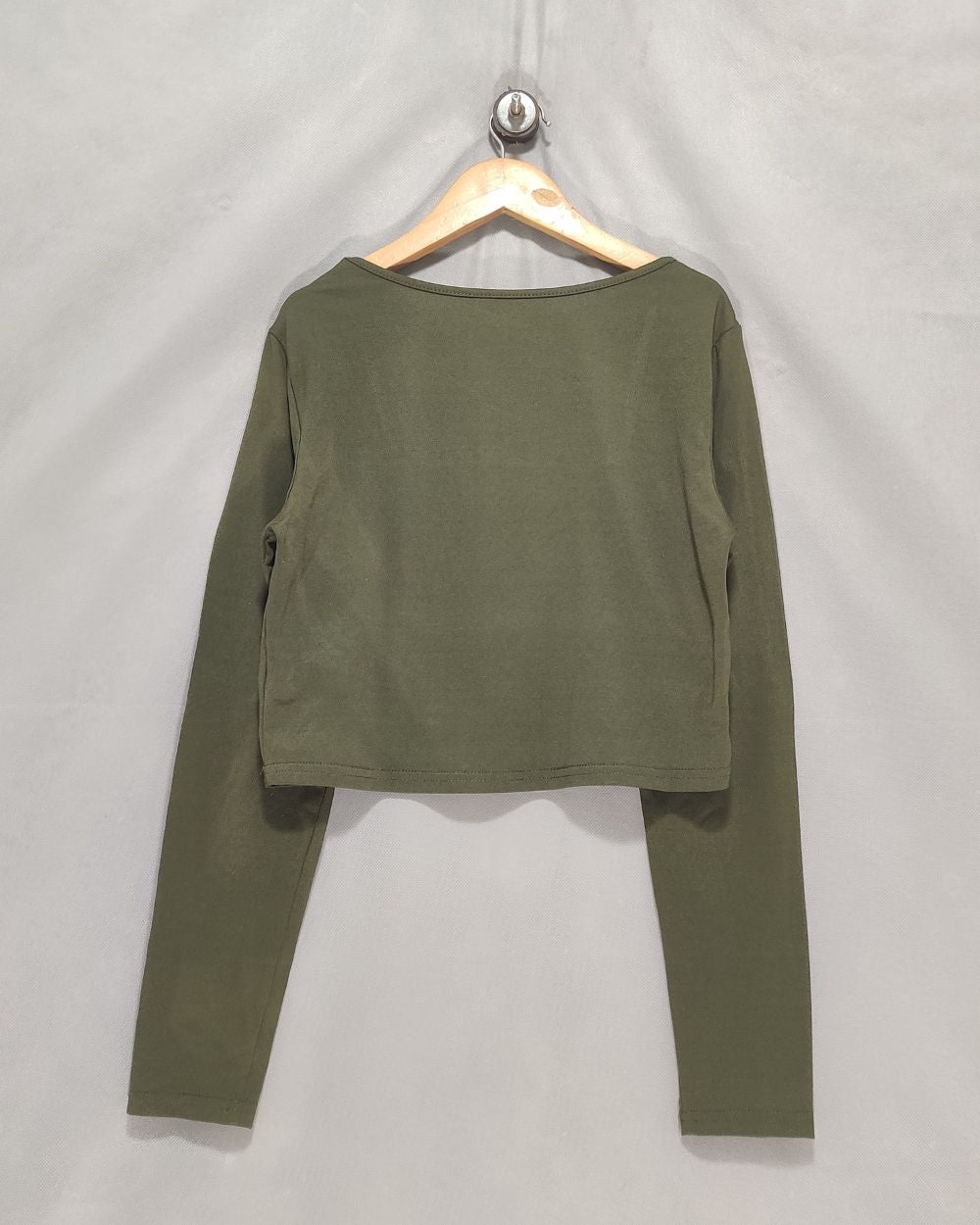 Line In Nature Blue For Women Crop Top M