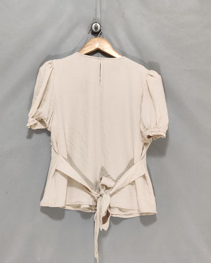 Express Cream For Women Top S