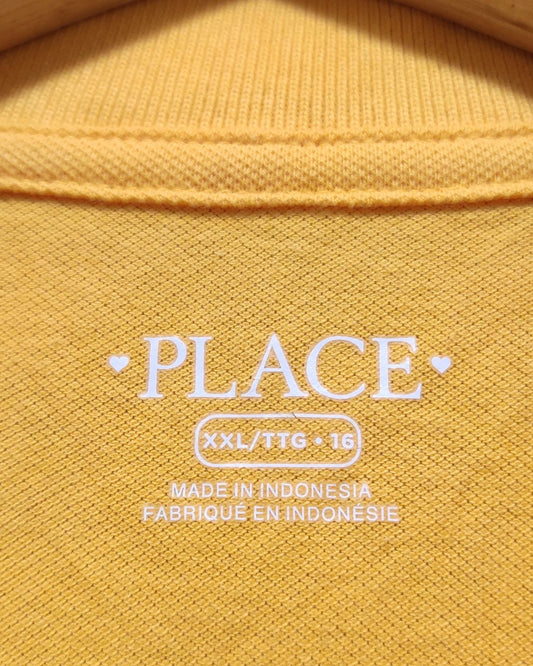 Place Yellow Polo T Shirt For Women M