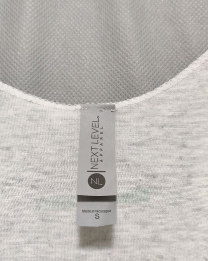 Next Level White Cotton Vest T Shirt For Women S