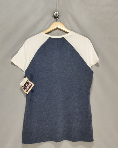 Genuine Merchandise Blue Cotton T Shirt For Women XL