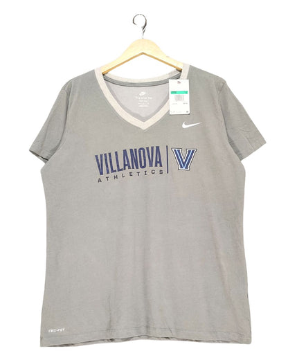 Nike Gray Cotton T Shirt For Women XL