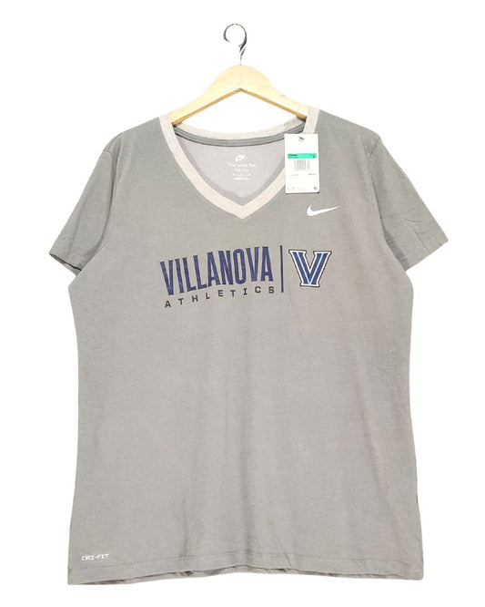 Nike Gray Cotton T Shirt For Women XL