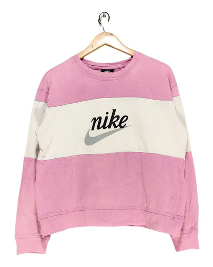 Nike Pink Sweatshirt For Women M