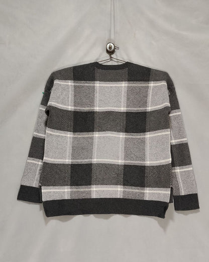 Saks Fifth Avenue Gray Sweater For Women M