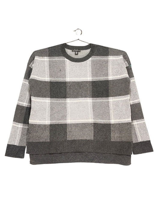 Saks Fifth Avenue Gray Sweater For Women M