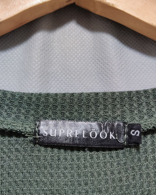 Super Look Green Sweater For Women S