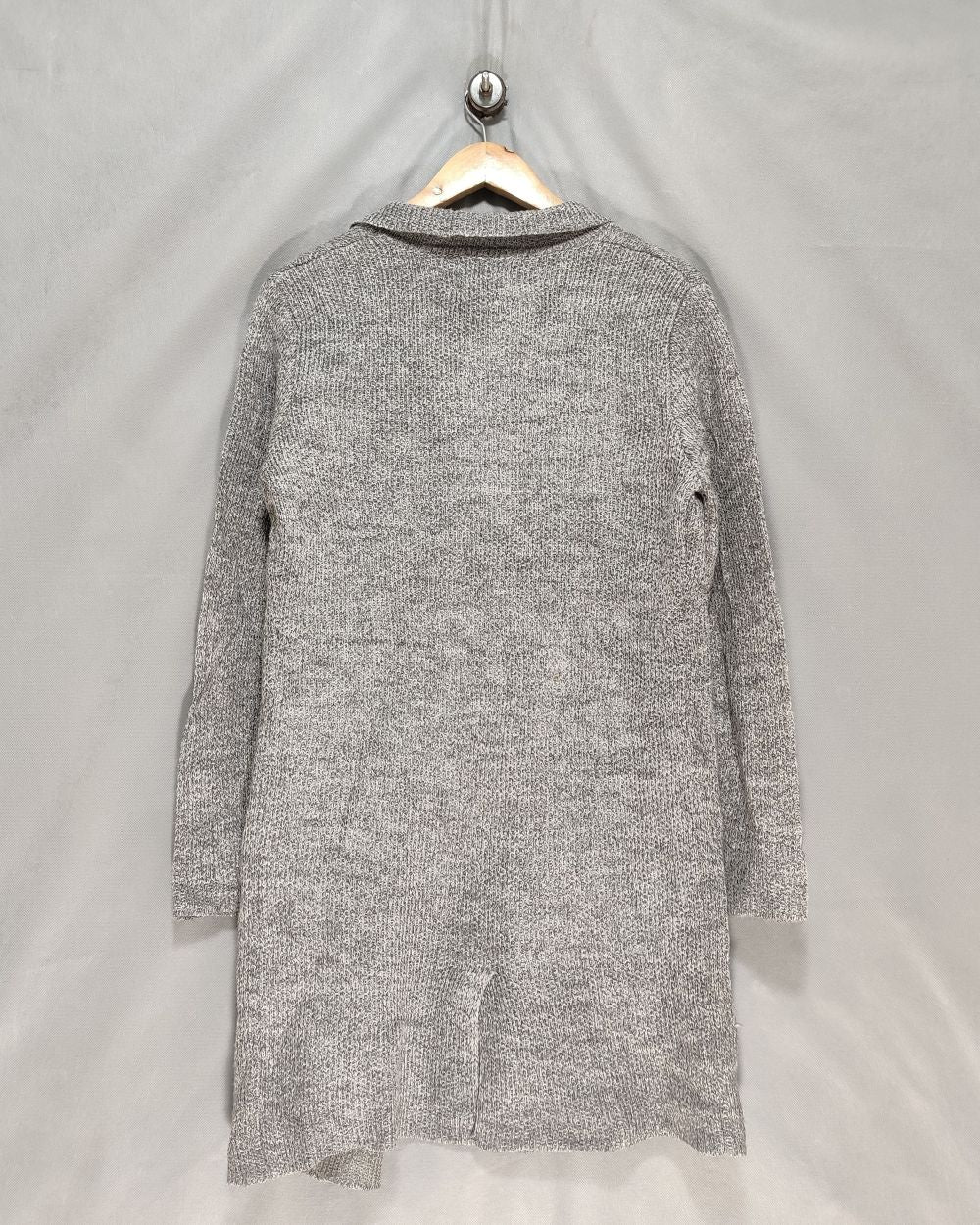 Active USA Gray Long Coat For Women M