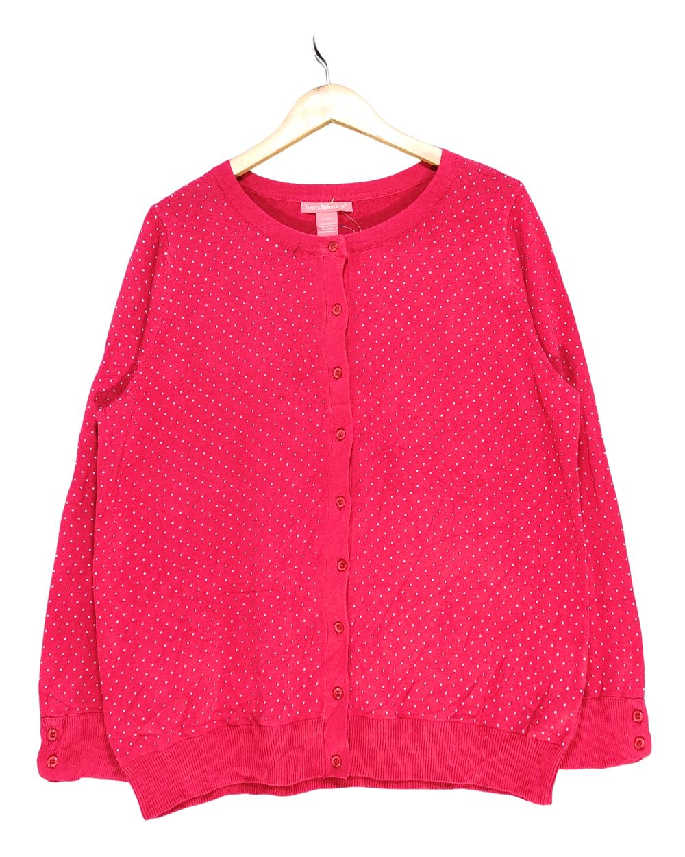 Woman Within Pink Sweater For Women L
