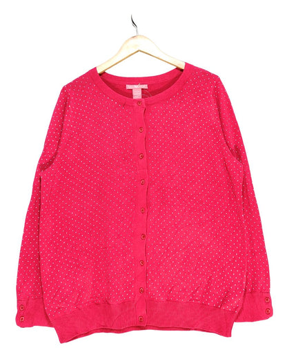 Woman Within Pink Sweater For Women L