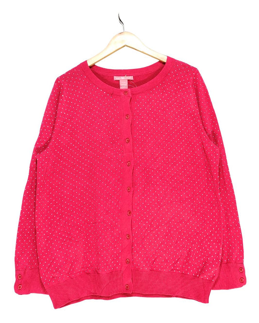 Woman Within Pink Sweater For Women L