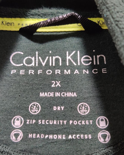 Calvin Klein Green For Women Vest Jacket XXL