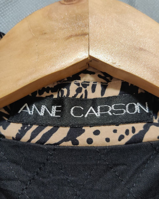 Anne Carson Leopard Print For Women Jacket M