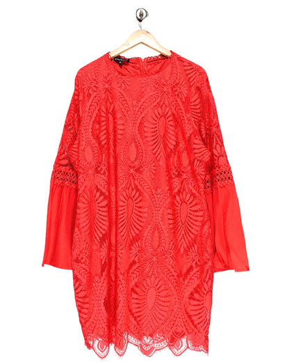 Eilly Bazar Red For Women Dresses XL