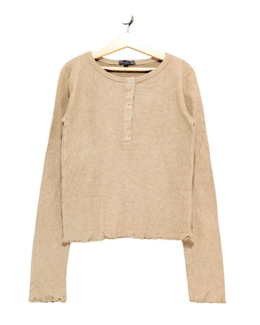 Splash Cream For Women Winter Crop Top S