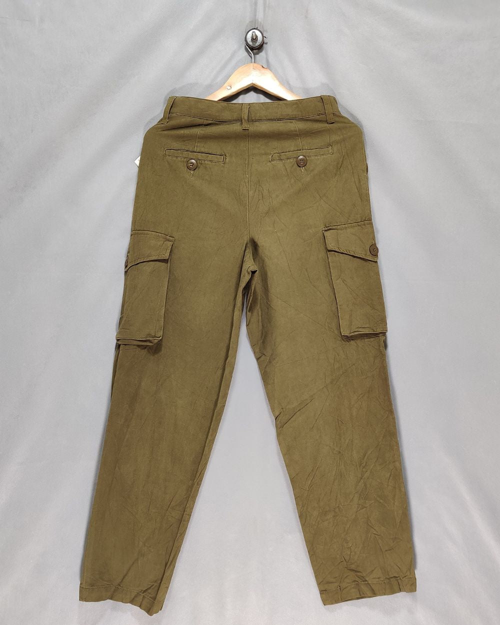 Forever 21 Green Cargo Pant For Women S