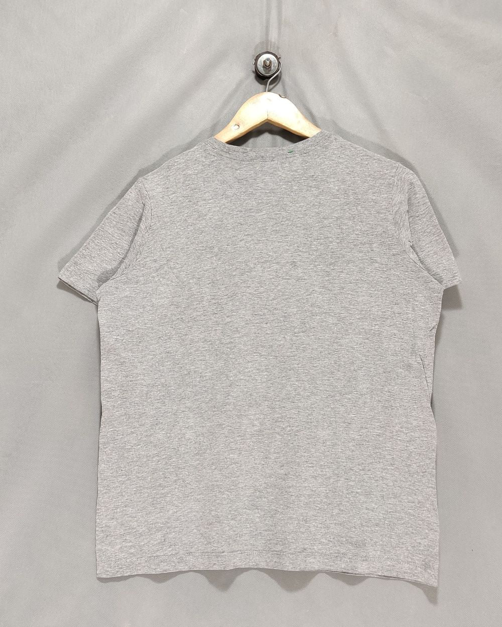 Nike Gray Cotton T Shirt For Women L