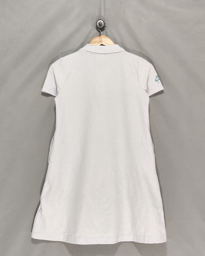 Nike Blue Cotton T Shirt For Women Medium