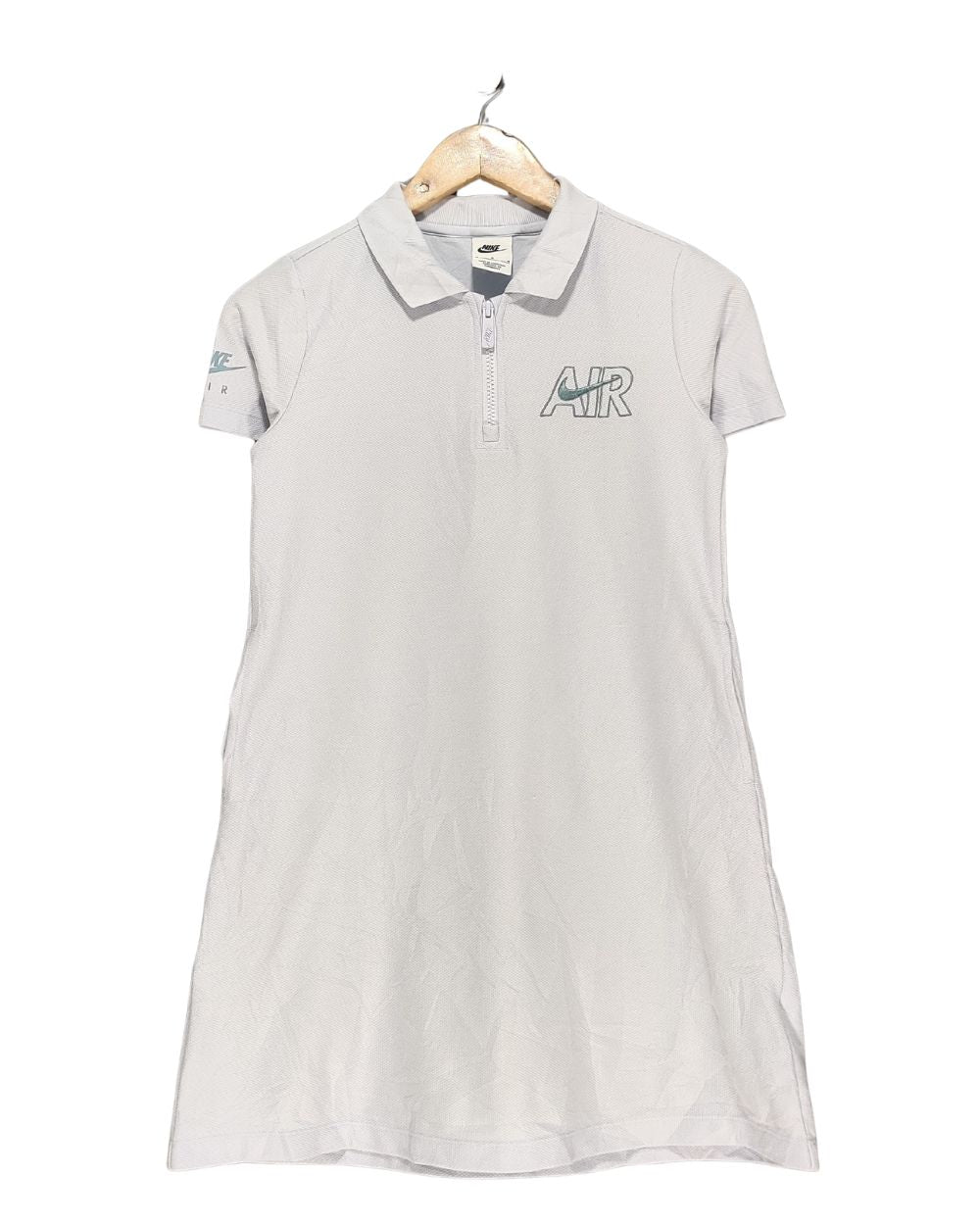 Nike Blue Cotton T Shirt For Women Medium