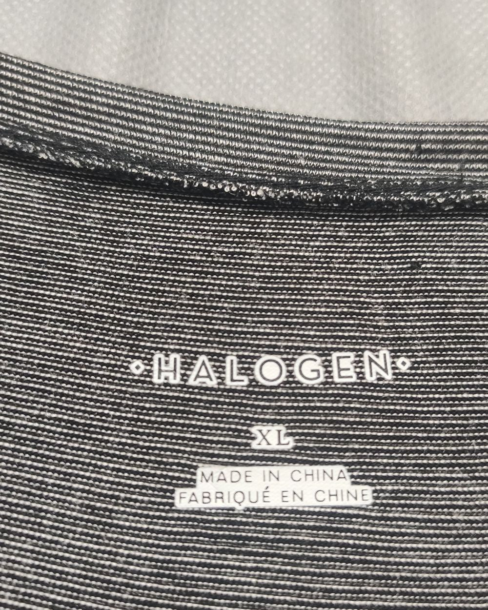 Halogen Black Cotton T Shirt For Women XXL