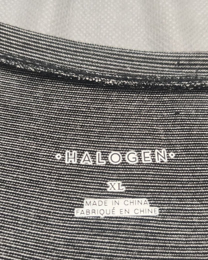 Halogen Black Cotton T Shirt For Women XXL