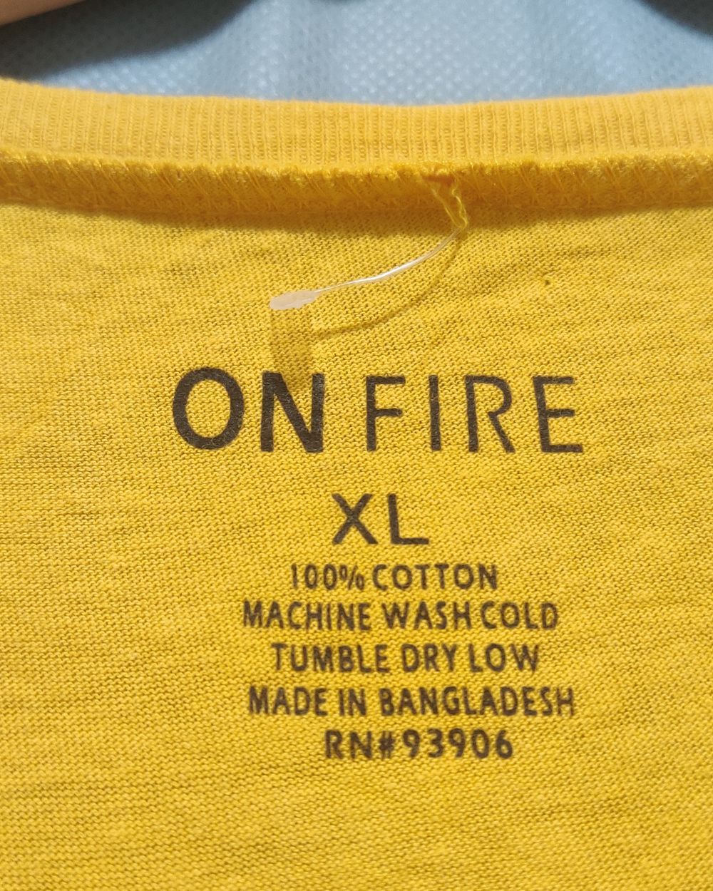 No Fire Multi Cotton T Shirt For Women XL