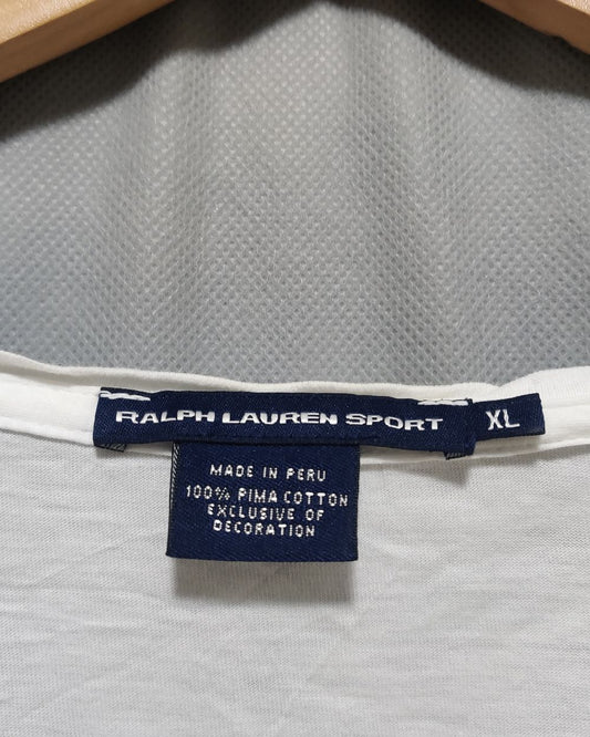 Polo Ralph Lauren White Cotton T Shirt For Women XL
