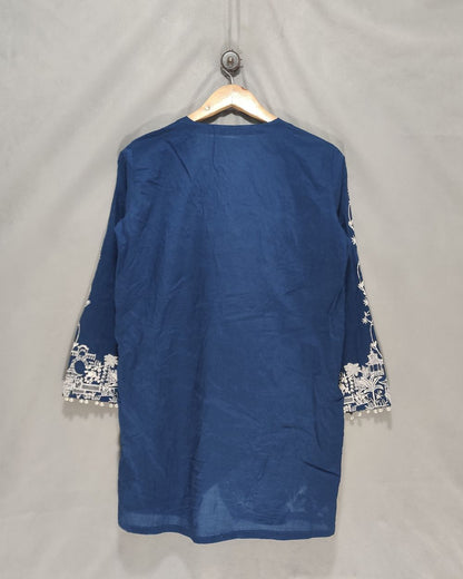 Khaadi Blue For Women Top L