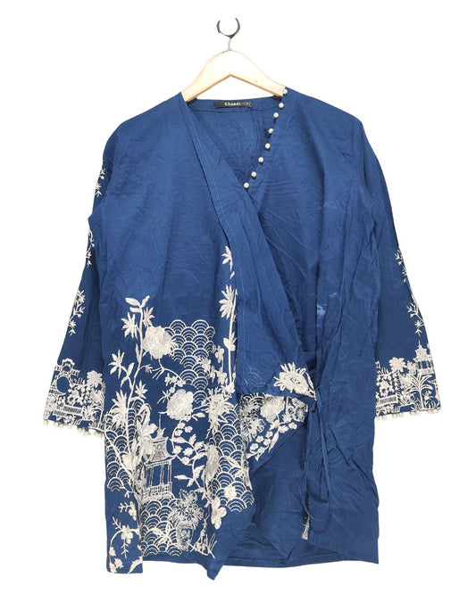 Khaadi Blue For Women Top L