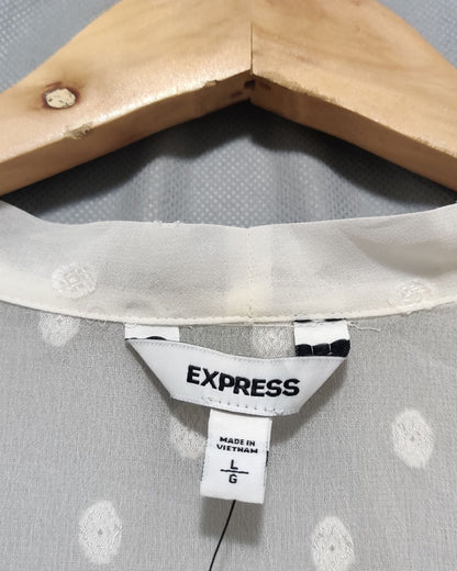 Express White For Women Crop Top L