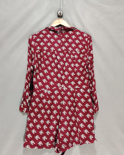 Forever 21 Maroon For Women Top M