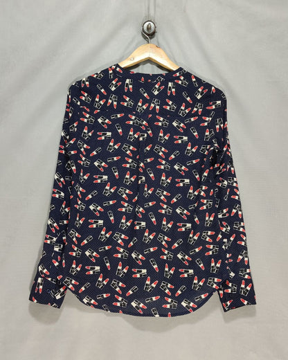 Express Blue For Women Crop Top XS