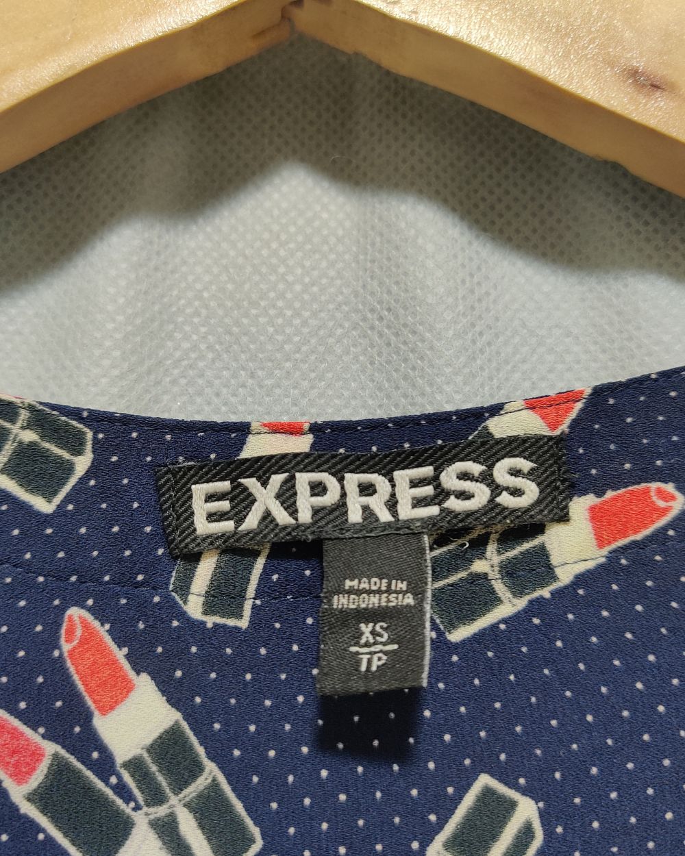 Express Blue For Women Crop Top XS