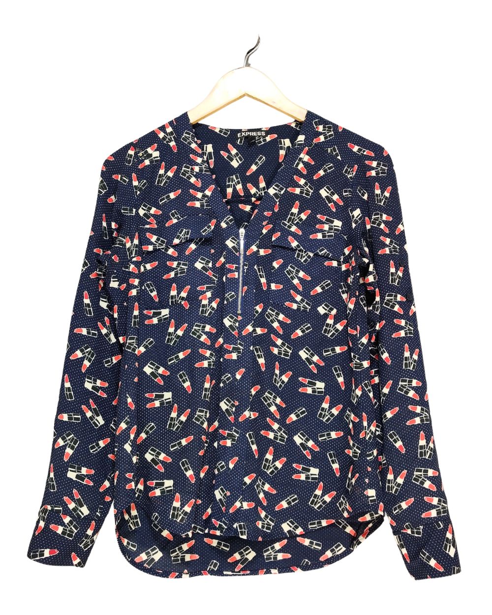 Express Blue For Women Crop Top XS