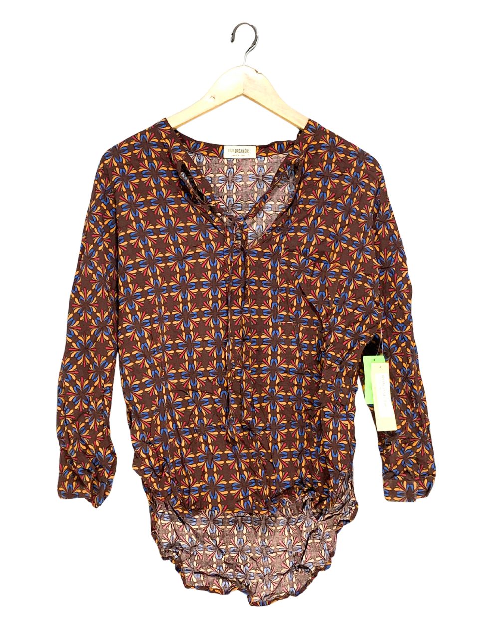 4our Dreamers Brown For Women Crop Top  S