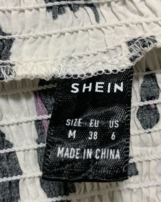 SHEIN White For Women Crop Top M